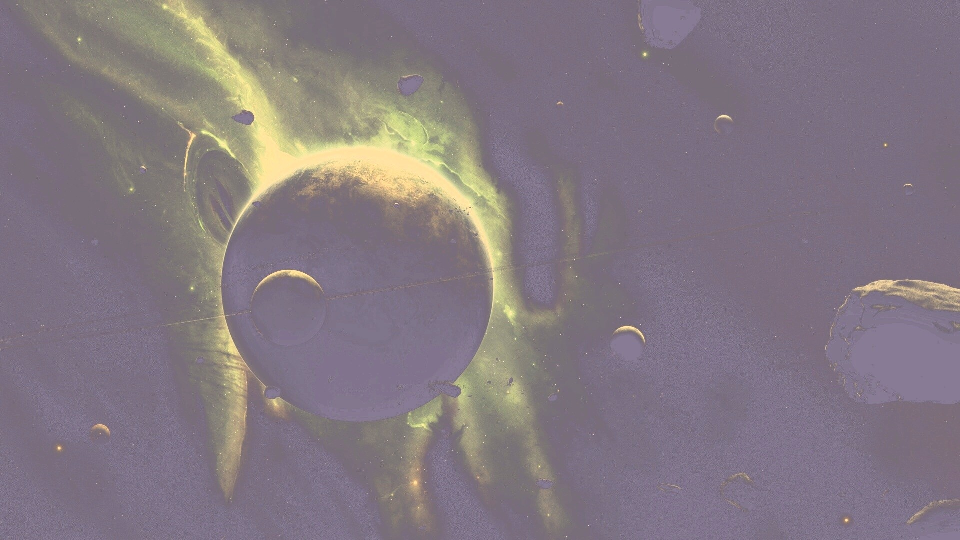 Неизвестная планета обои