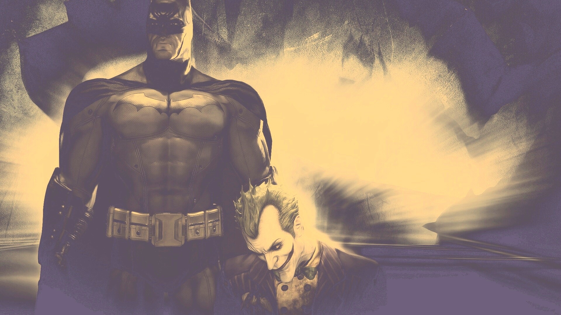 Бэтман и Джокер обои