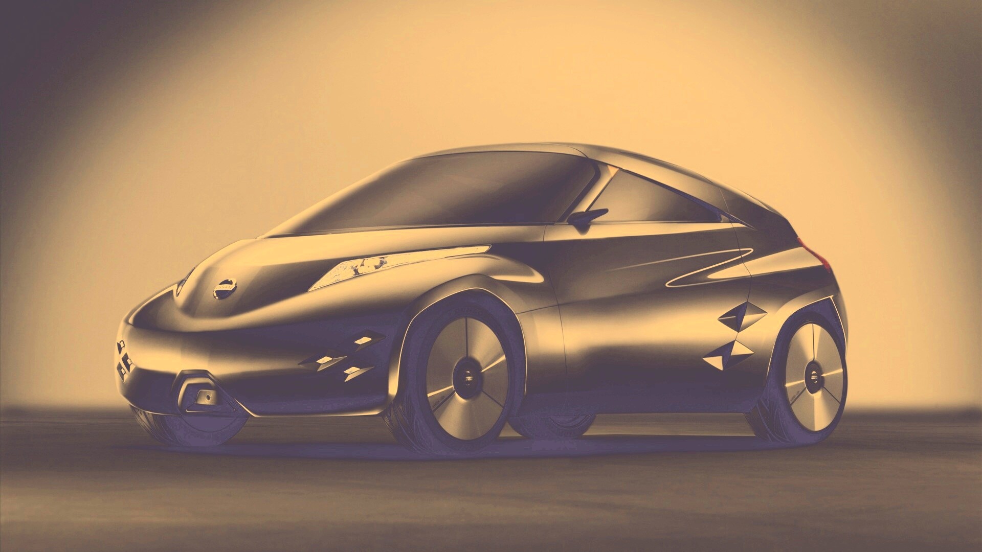 Концепт nissan обои