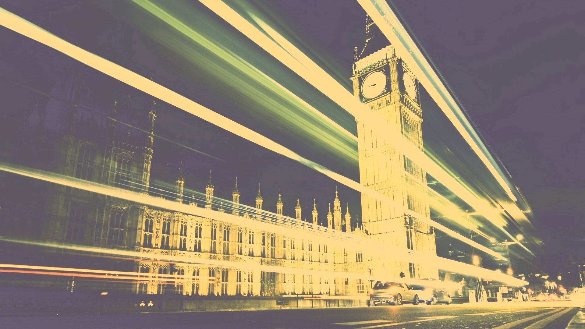 Лондон на скорости обои