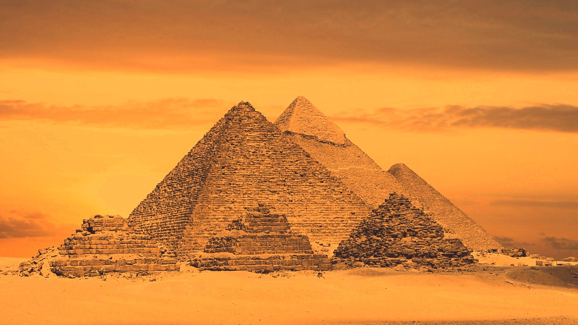 Великие пирамиды в Гизе обои