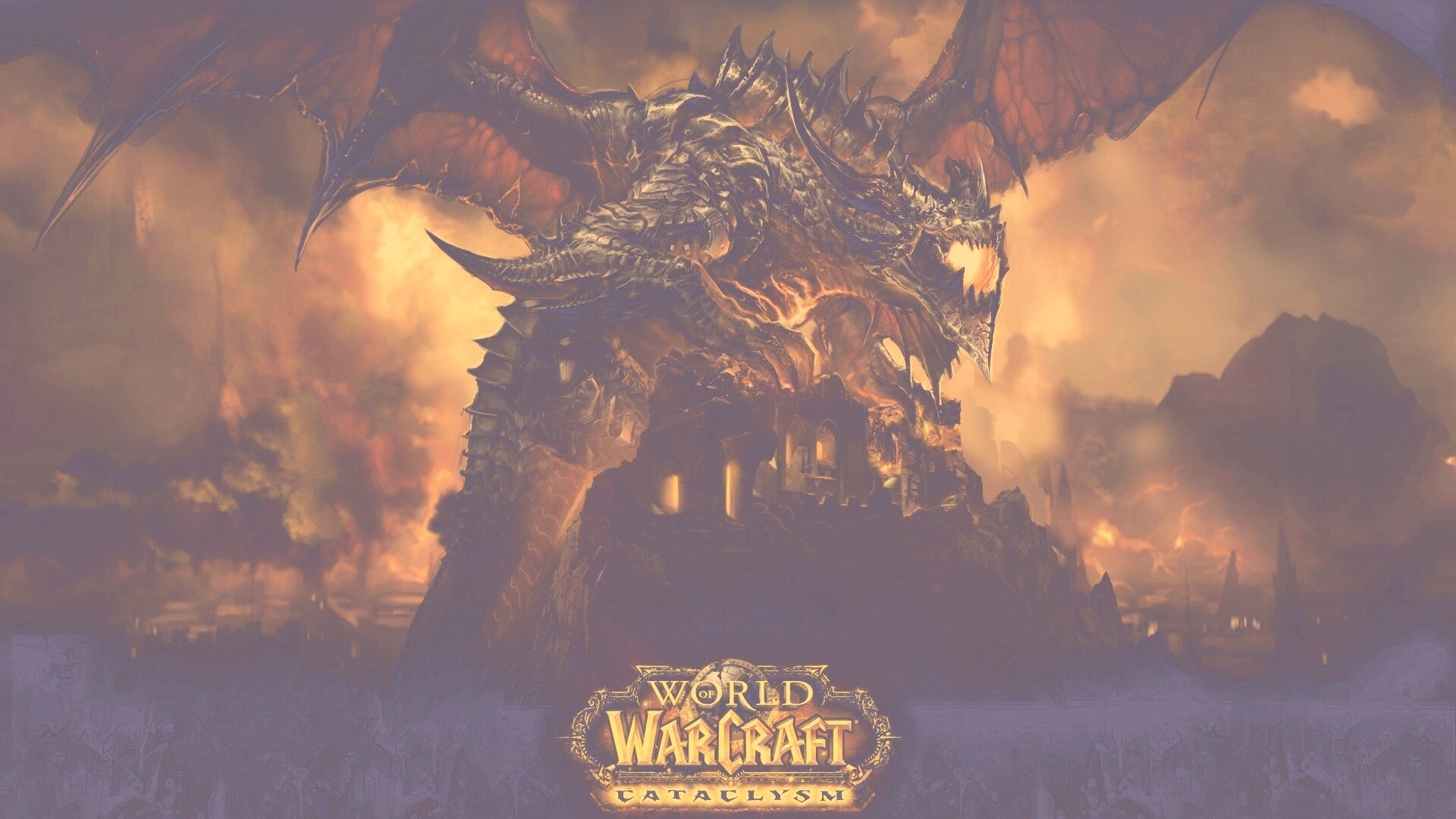 Дракон из WoW обои