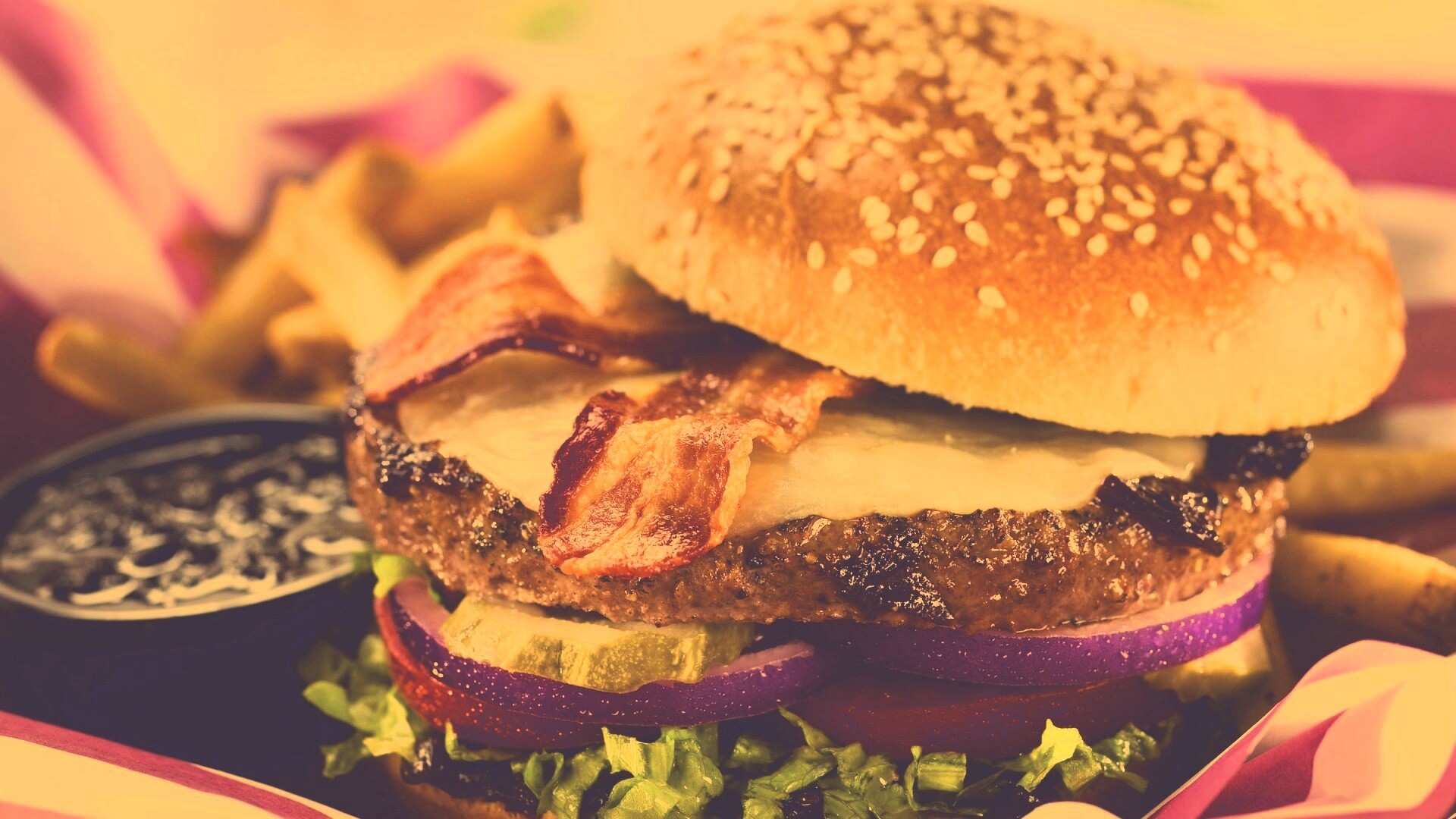 Вкусный сэндвич обои