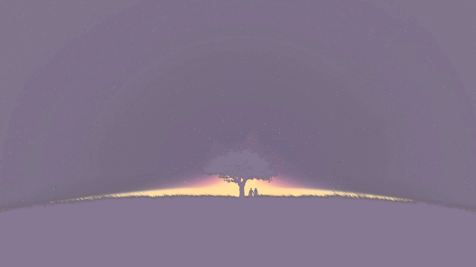 Звёздная ночь обои