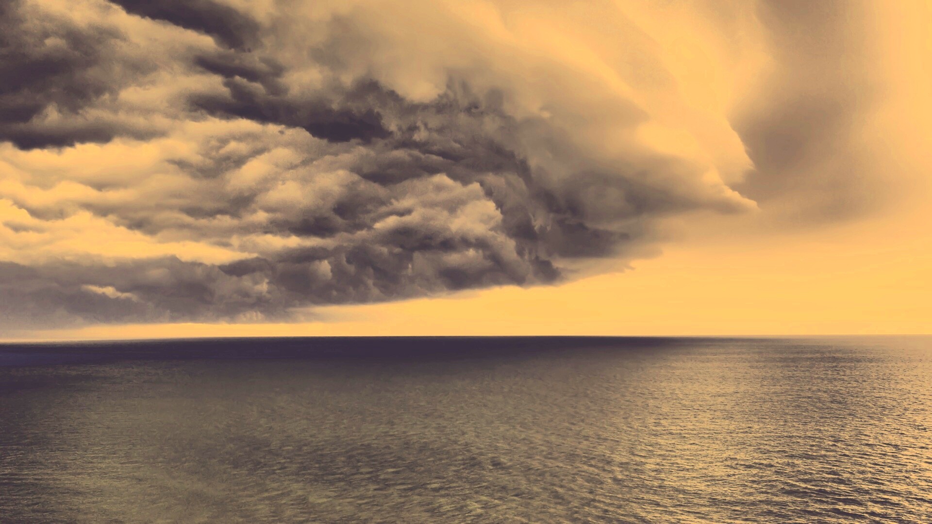 Грозовой фронт обои