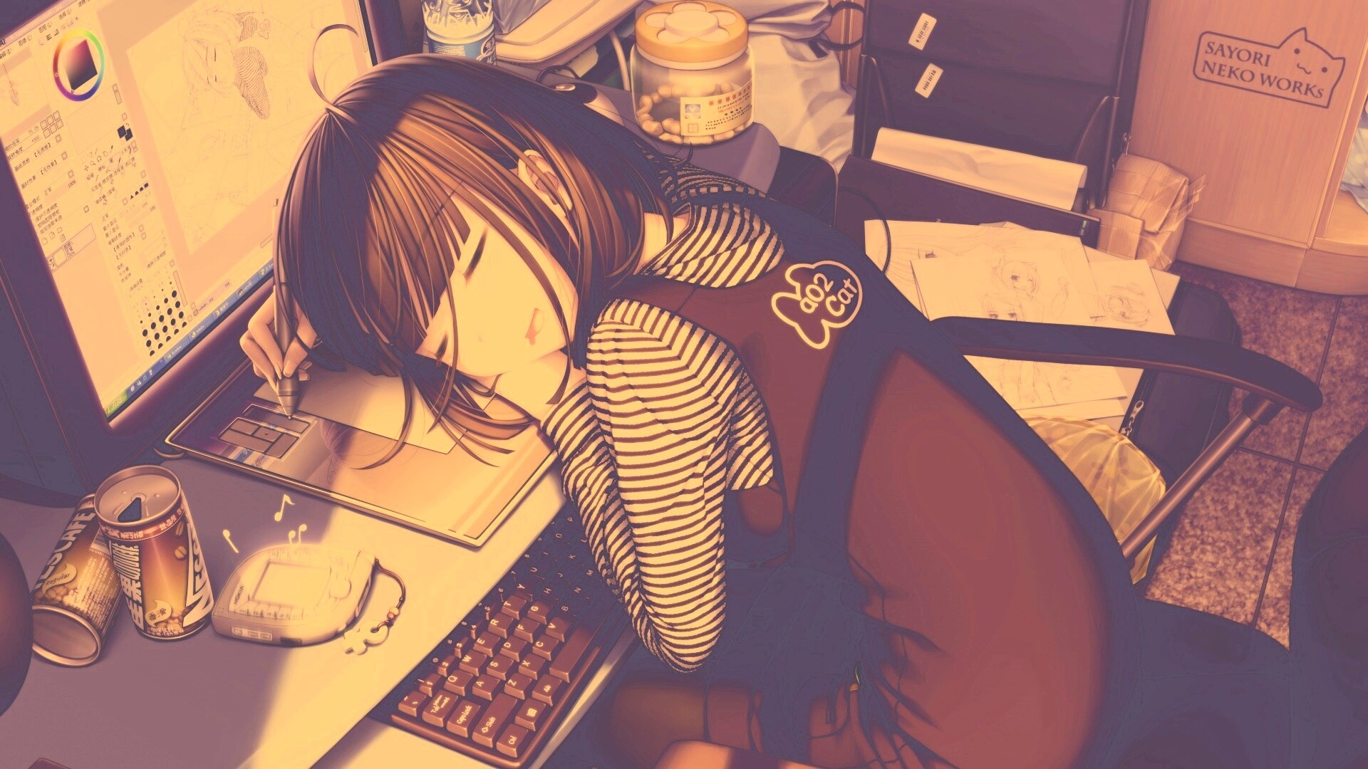 Нарисовать самого себя обои