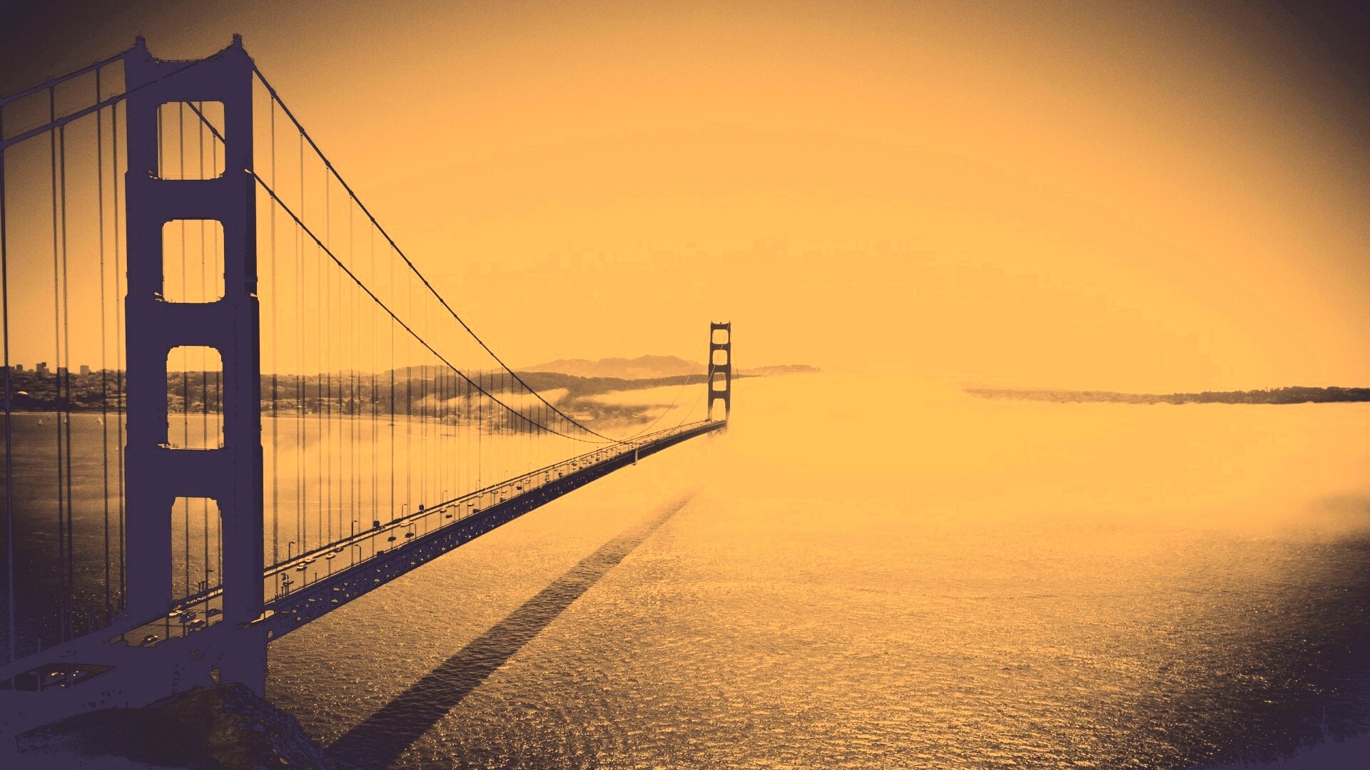 Мост Золотые Ворота обои