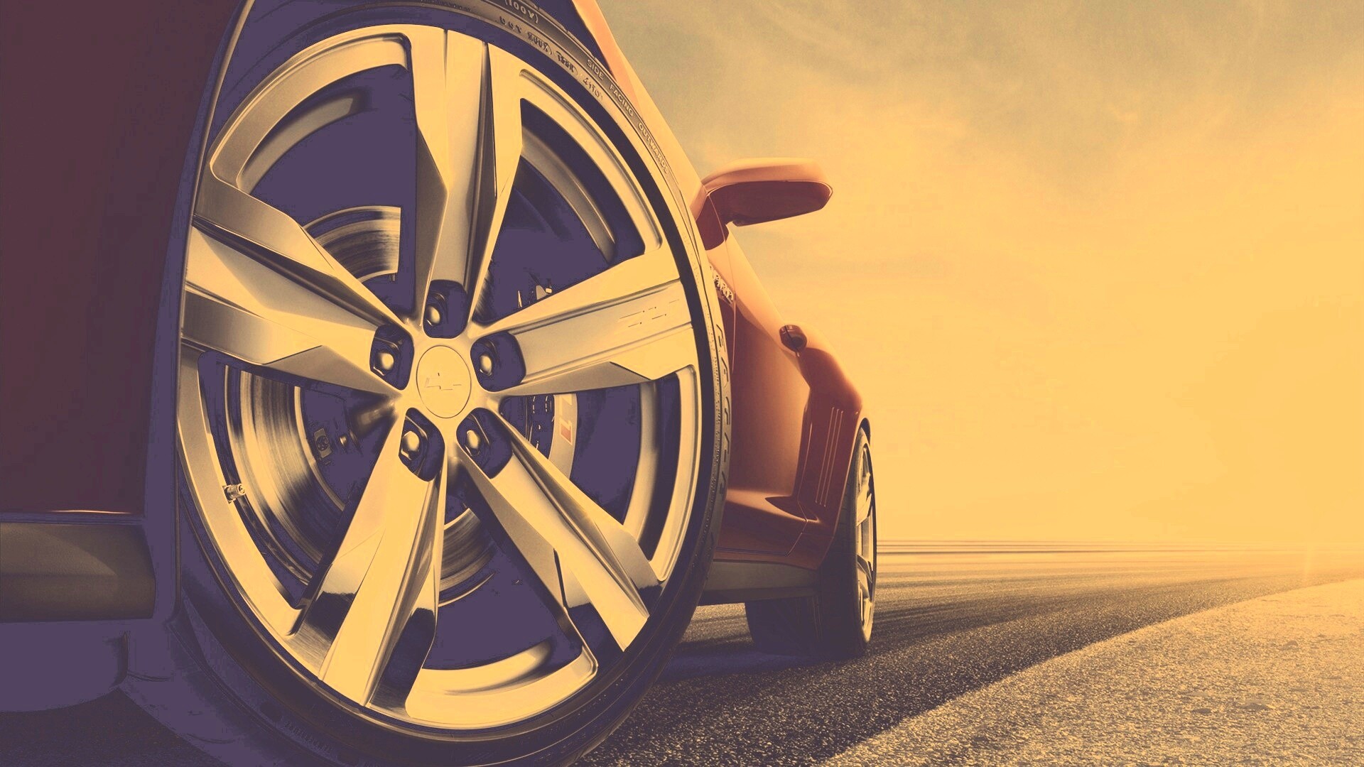 Колесо Шевроле Камаро обои