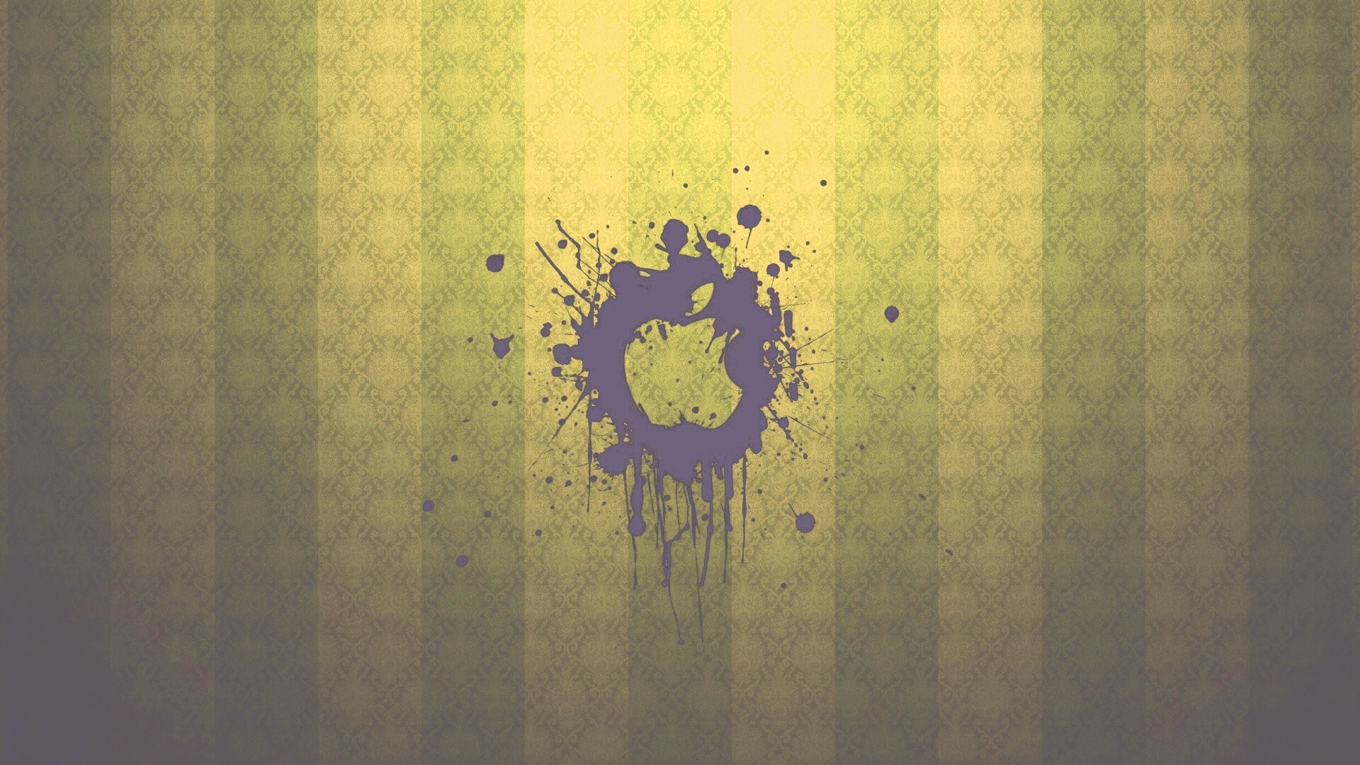 Логотип Apple на обоях обои