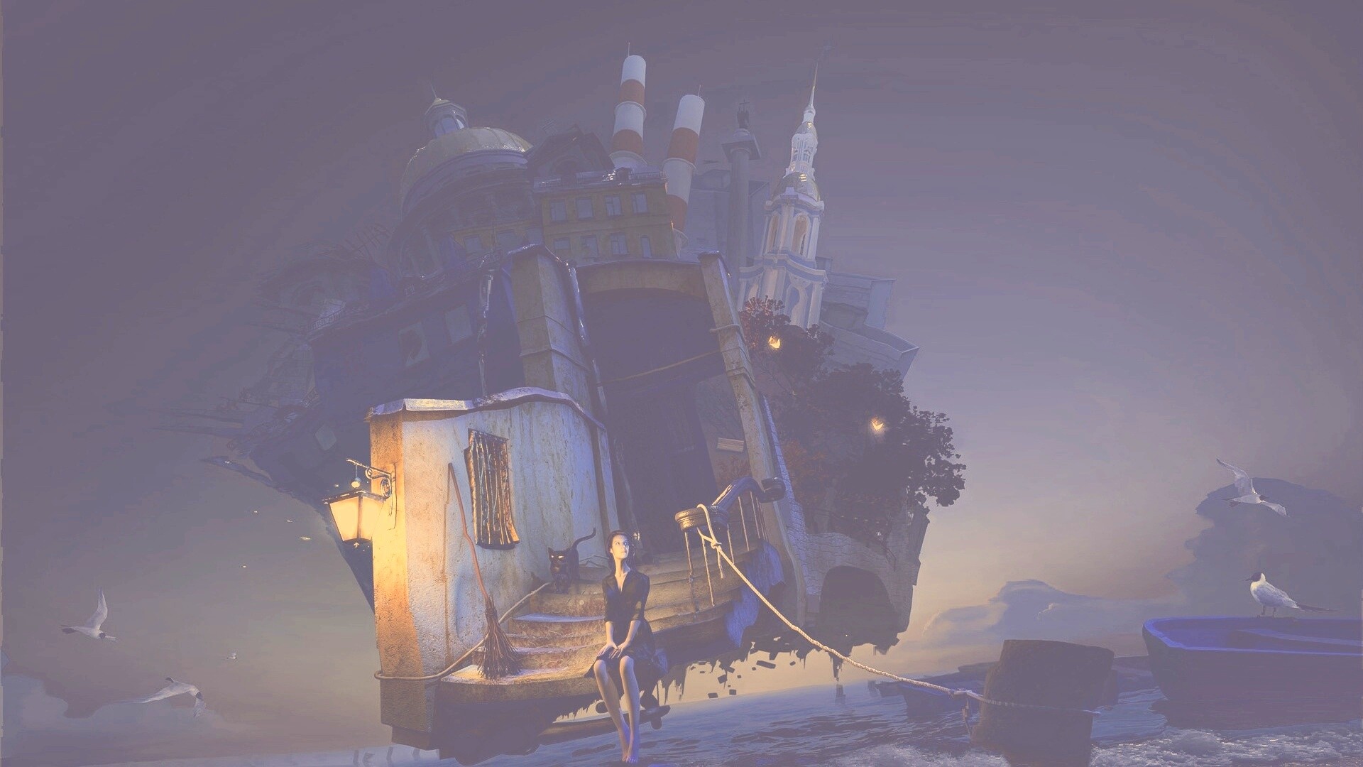 Мрачный Питер обои