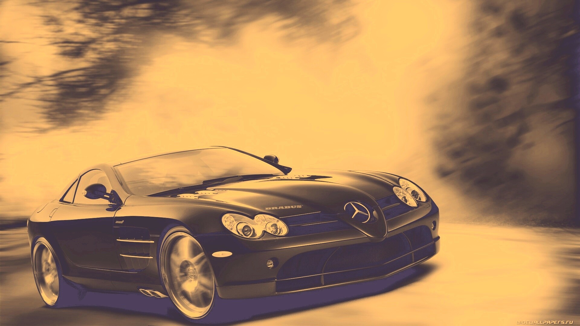 Двухместный мерседес обои
