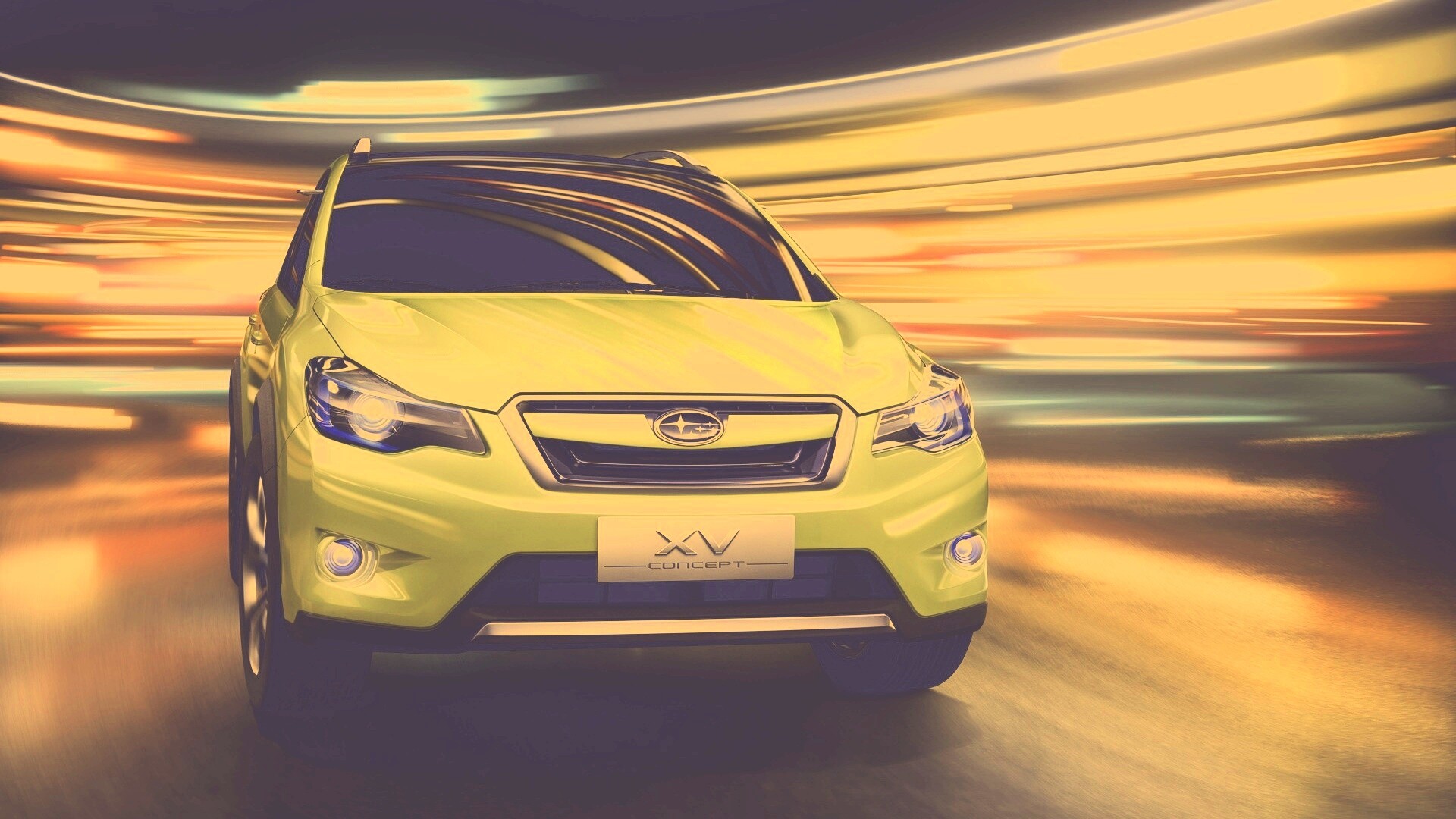 Subaru crossover обои