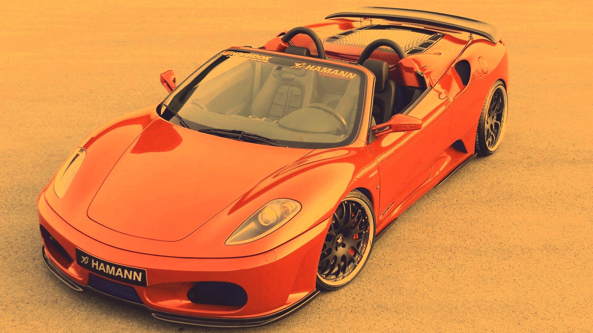 Ferrari  с тюнингом от Hamann обои