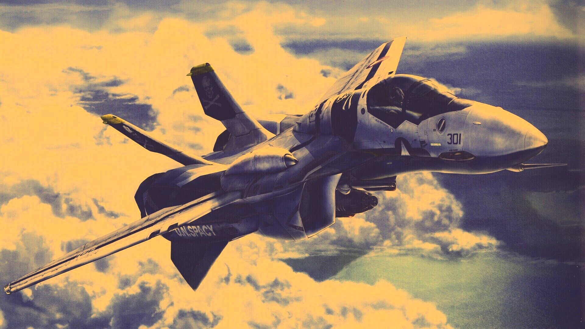 UN Spacy Fighter обои