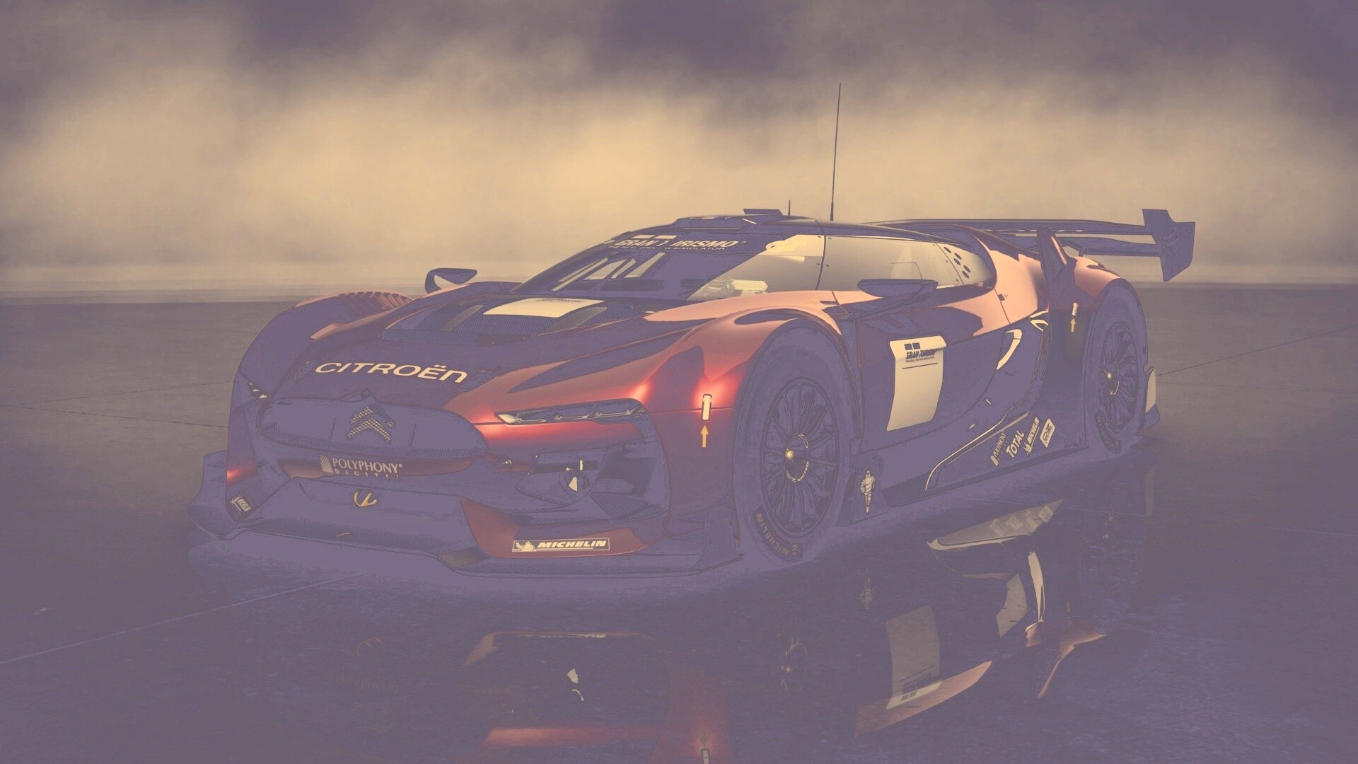 Спорткар Citroen обои