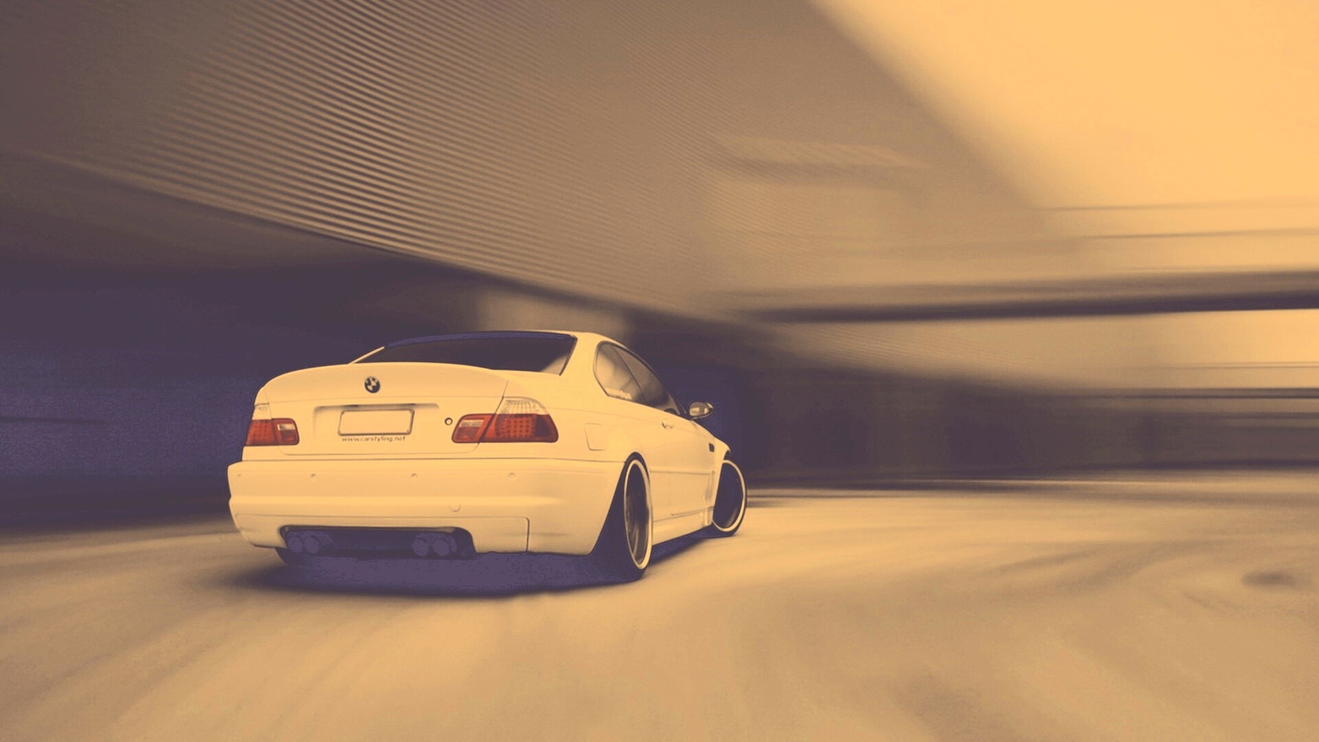 Белый БМВ обои