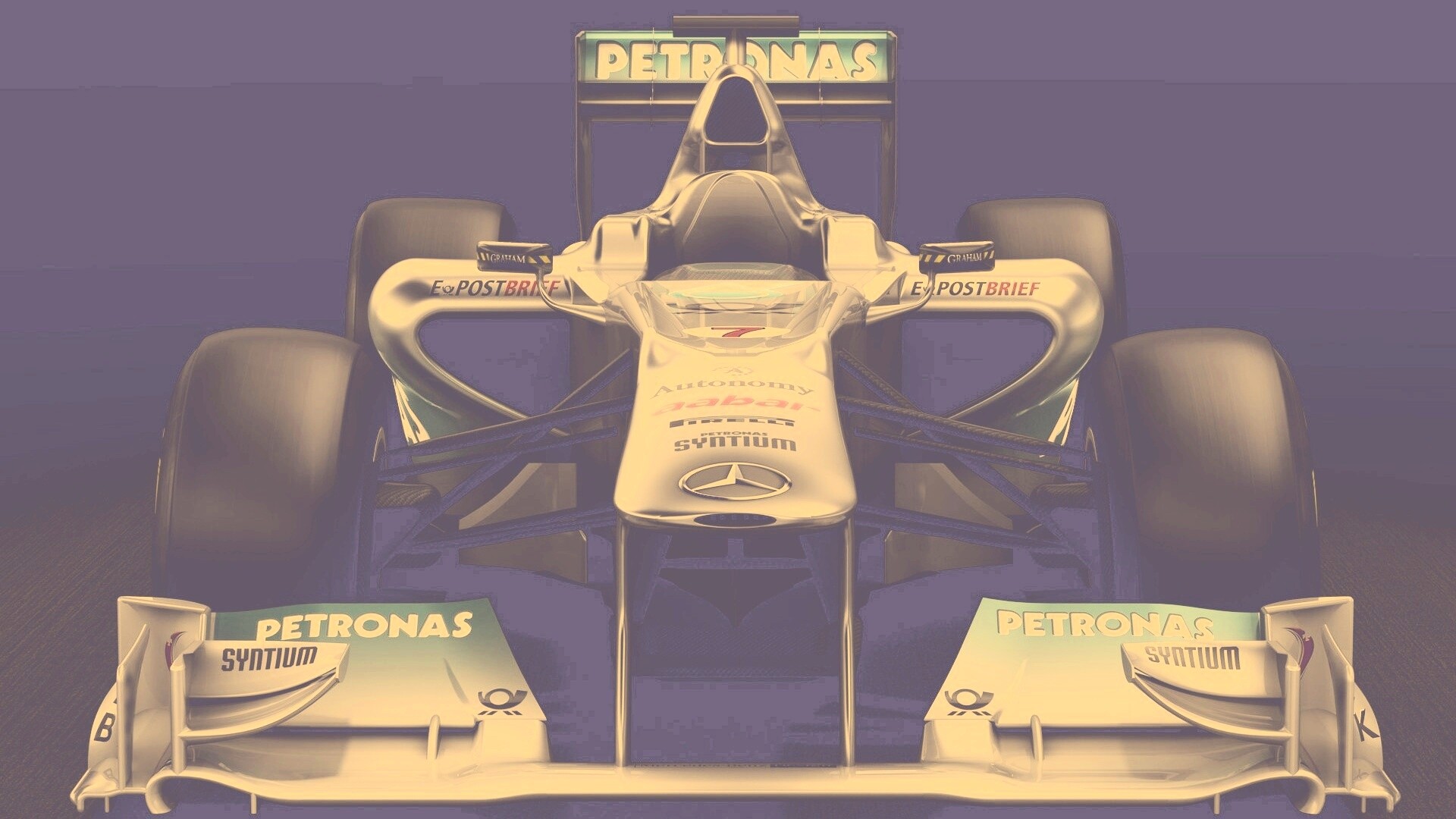 Болид Мерседес обои