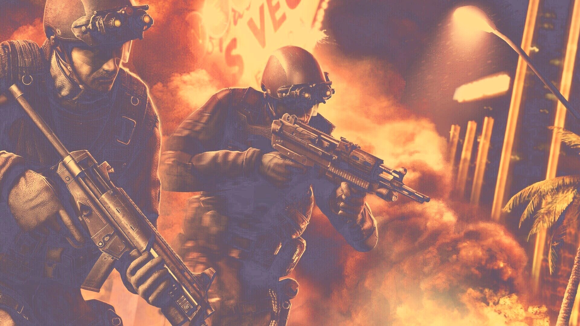 Tom Clancys Rainbow Six Vegas 2 обои