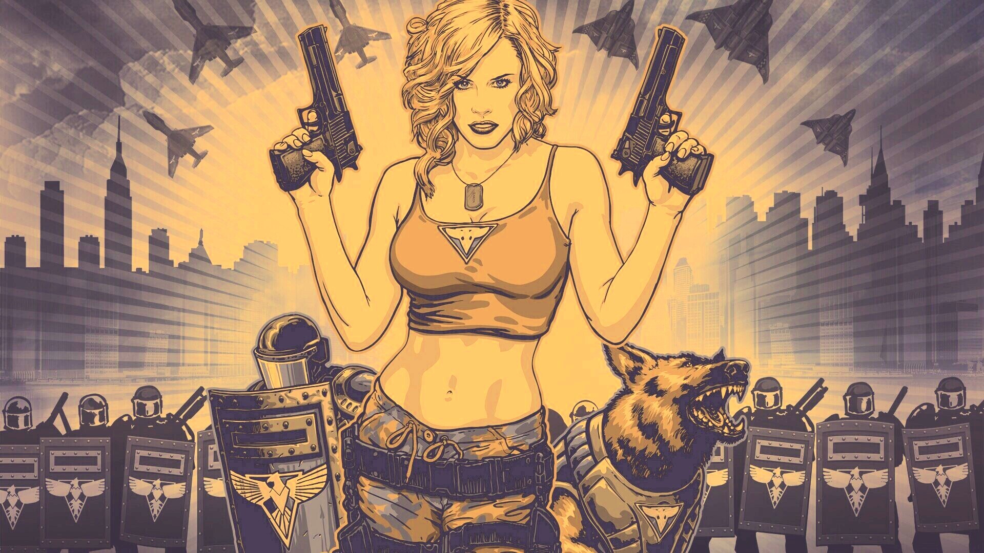 Таня из Red Alert 3 обои