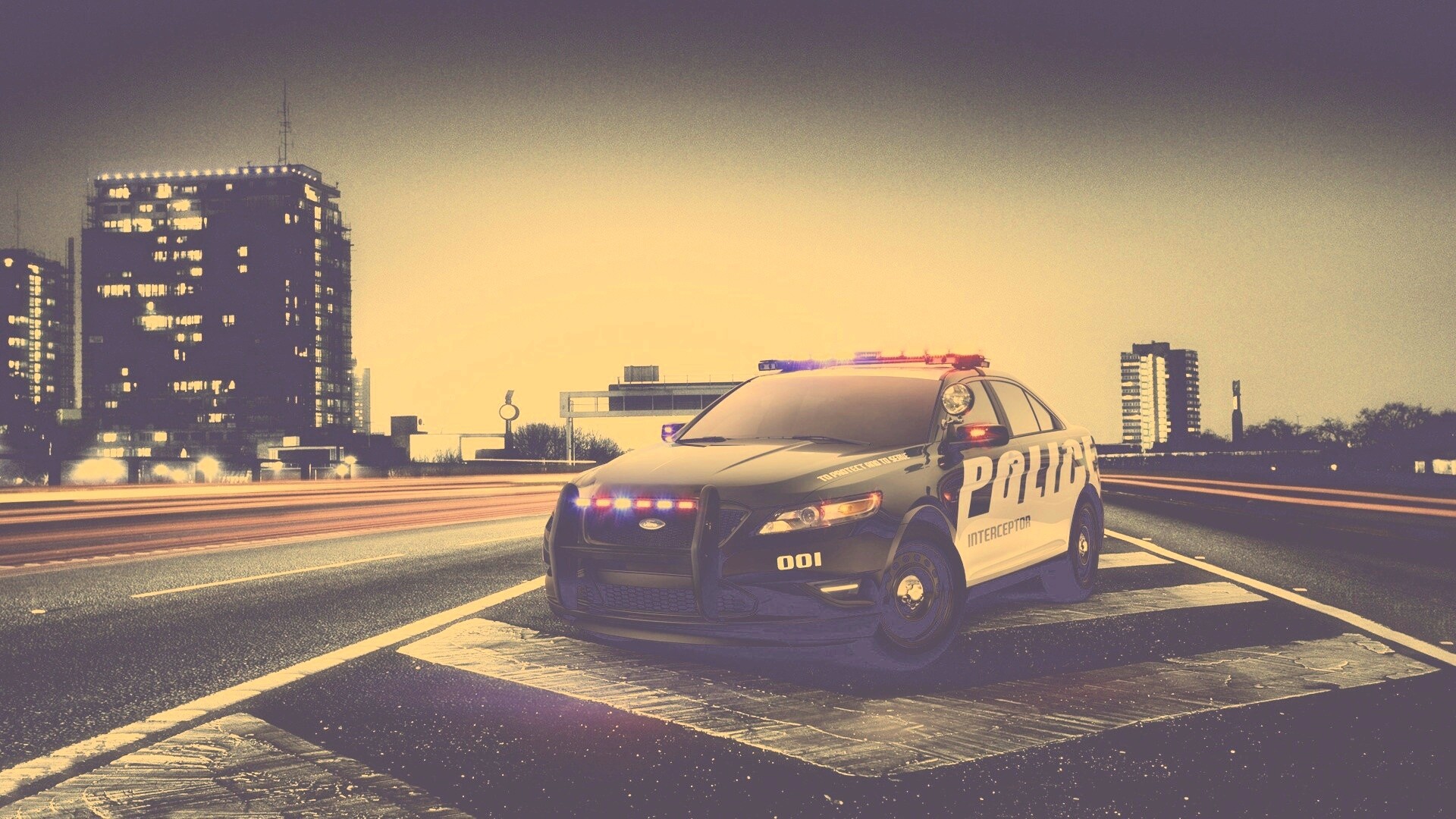 Полицейский Форд обои