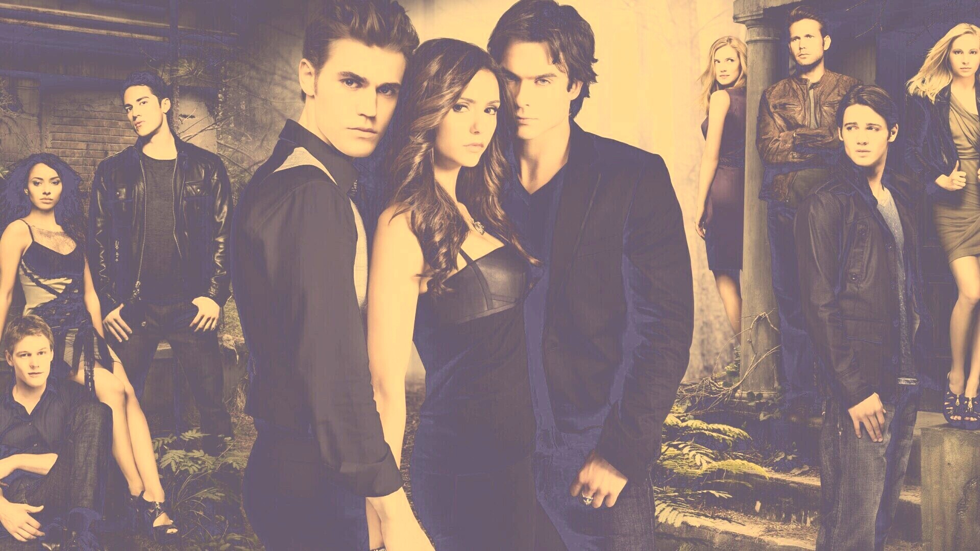 Дневники вампира обои