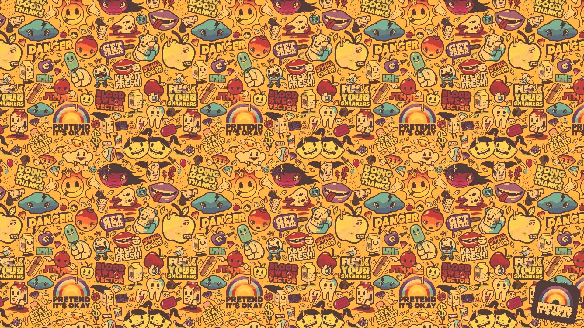 Притворись что всё ОК обои