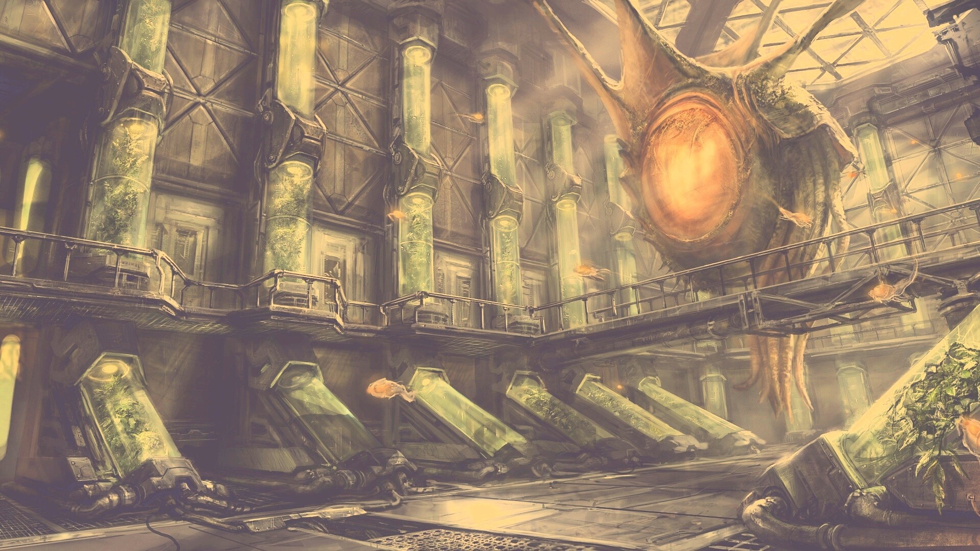 Саркофаги и нечто обои