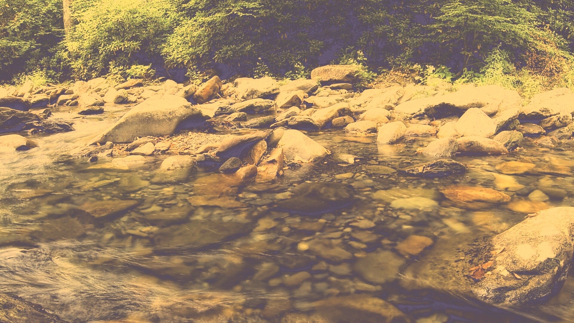 Гораня река обои