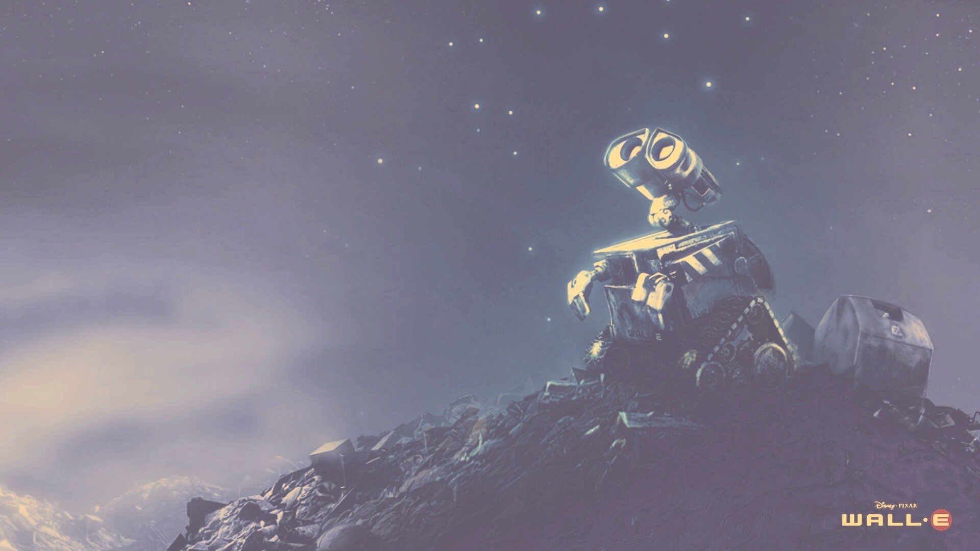 Валли и звезды обои