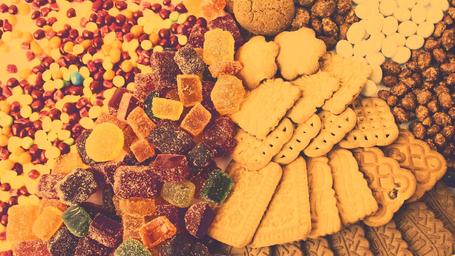 Мармелад, печенье, конфеты обои