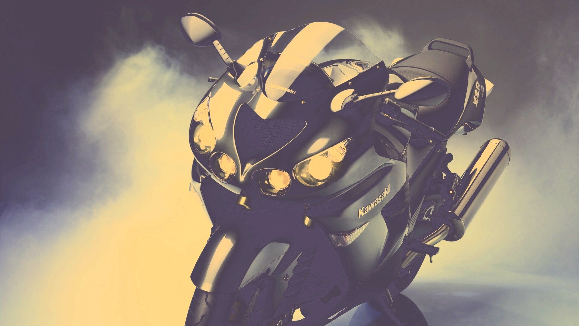 Мотоцикл Кавасаки ZX14 обои