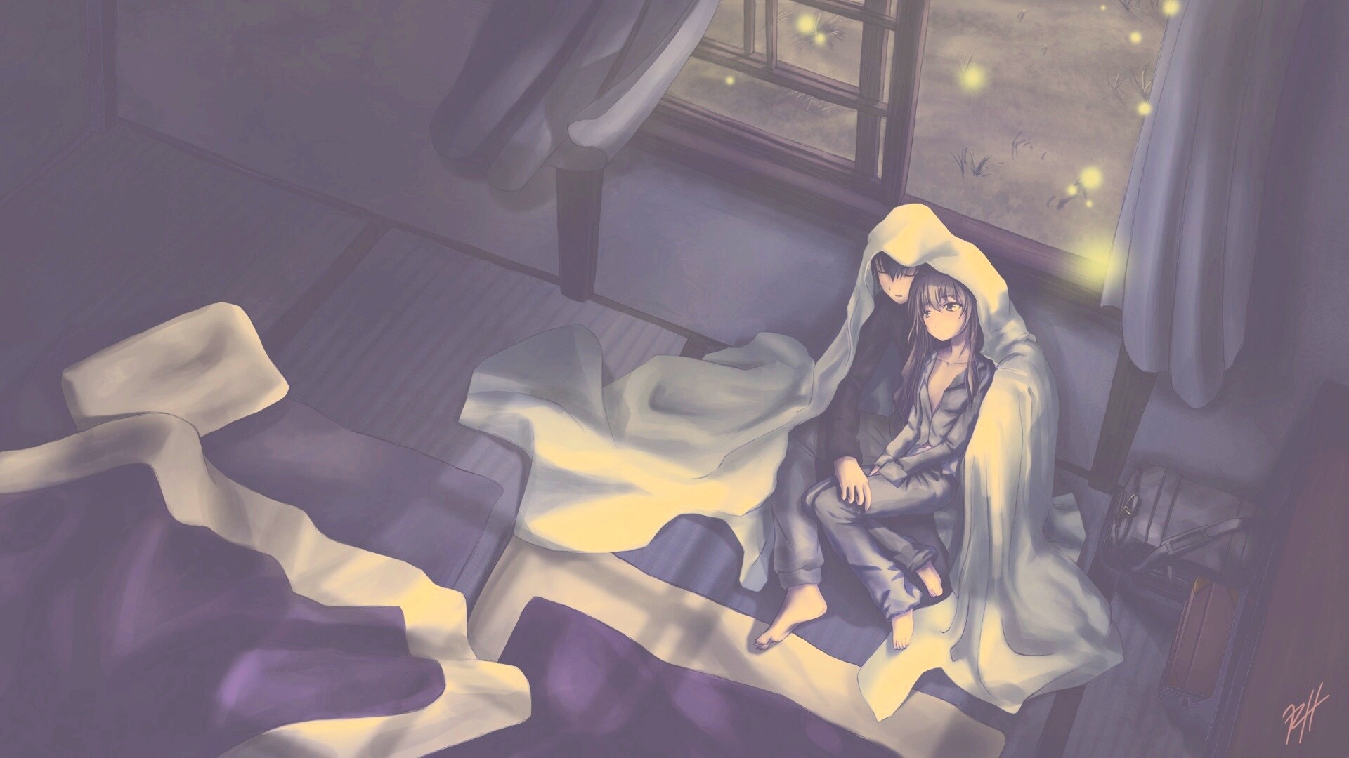 Тайга и Рюджи из аниме Торадора обои