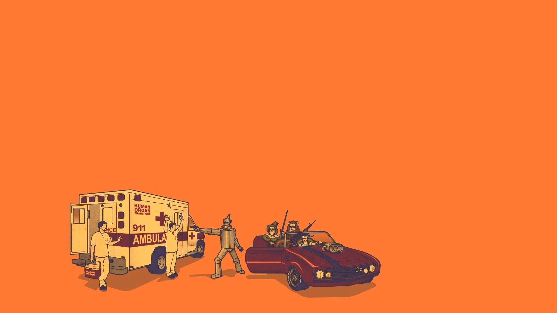 Железный дровосек крадет сердце обои