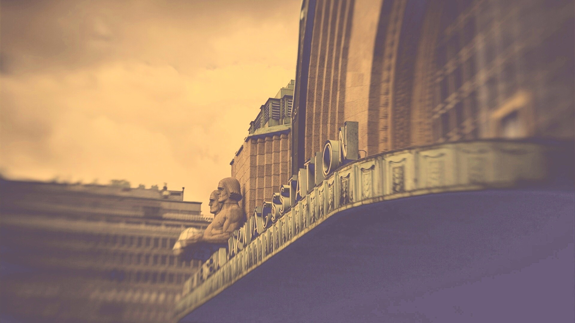 Вокзал Хельсинки обои