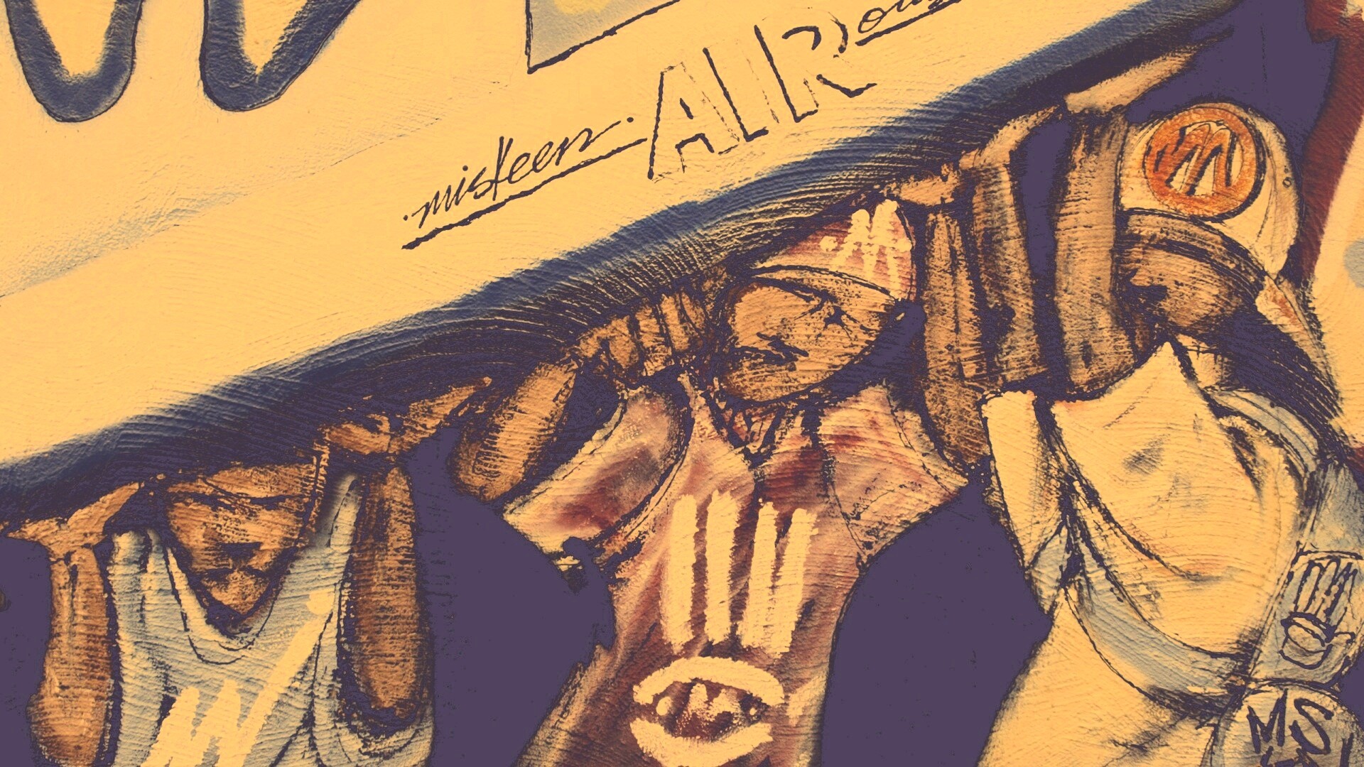 Граффити обои