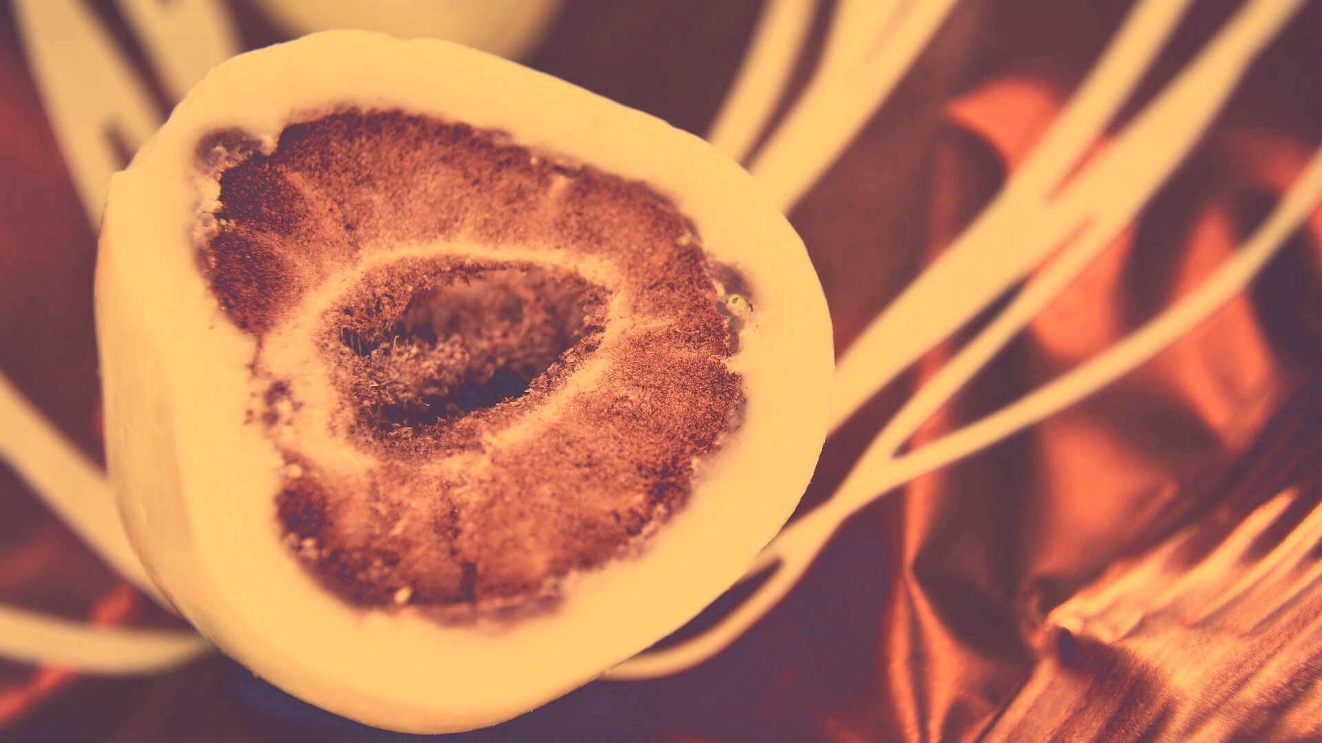 Клубника в белом шоколаде обои