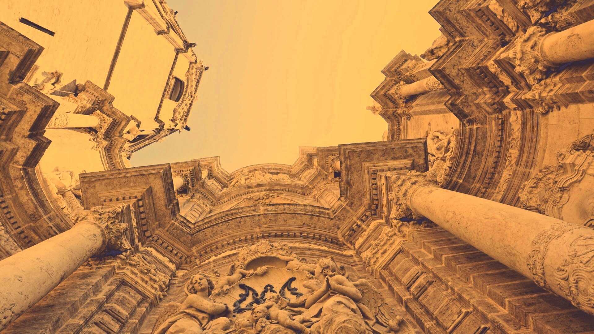 Памятник античного искусства обои