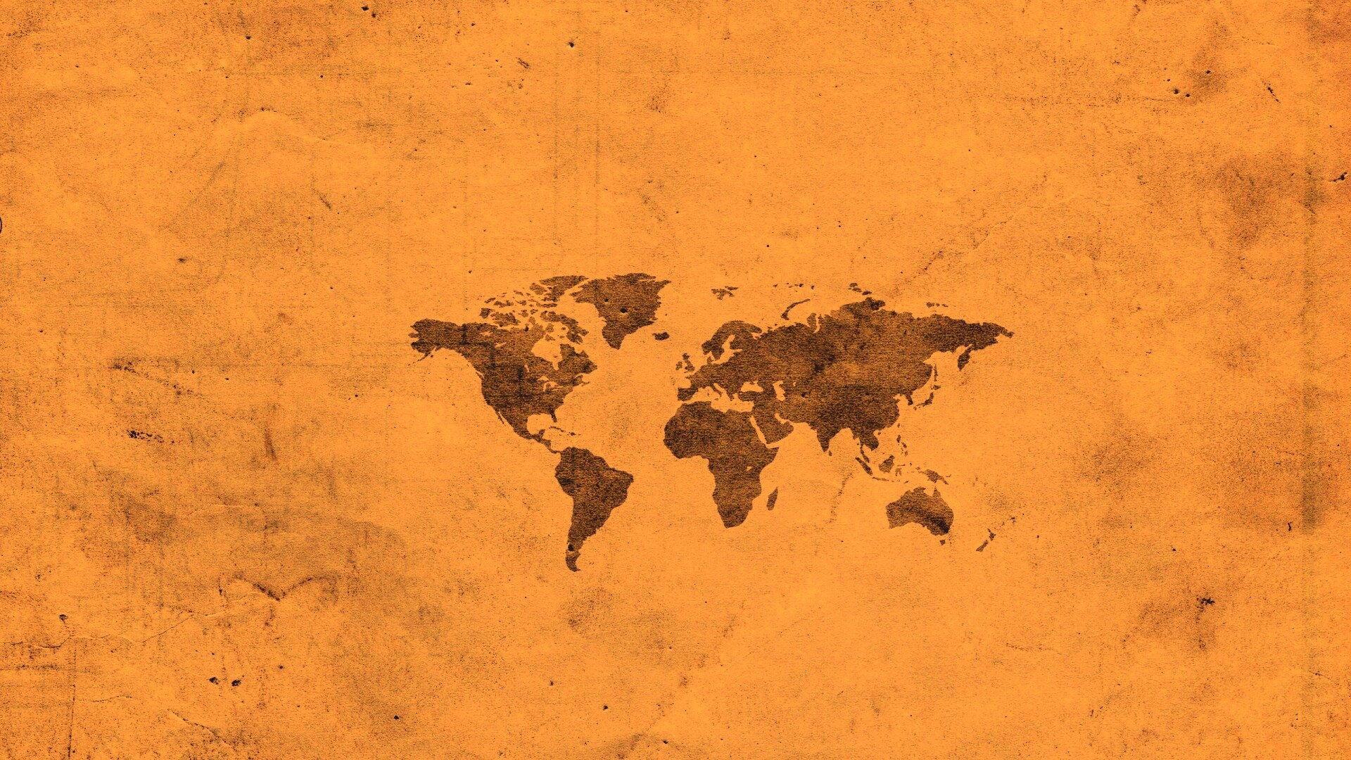 Карта мира на старой бумаге обои
