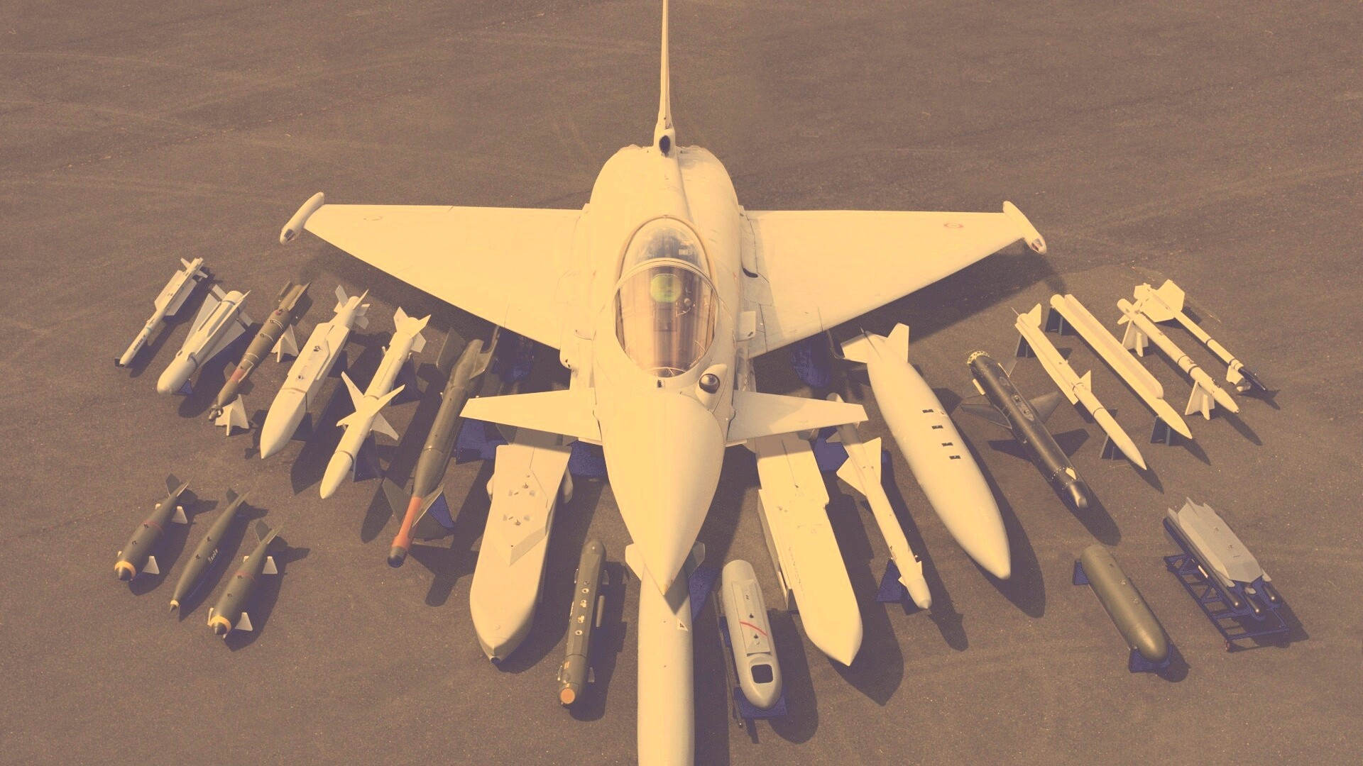 Истребитель и состовляющие обои