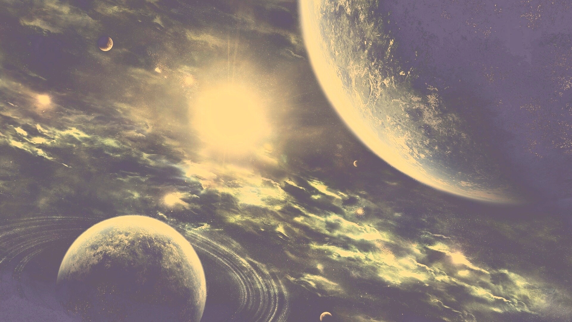 Солнечная система обои