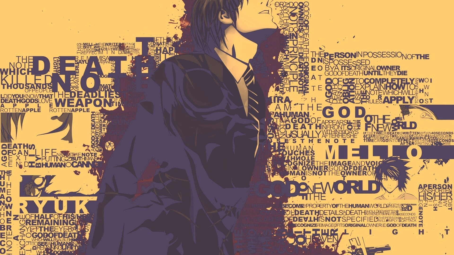 Лайт Ягами (Кира) из Тетради смерти обои