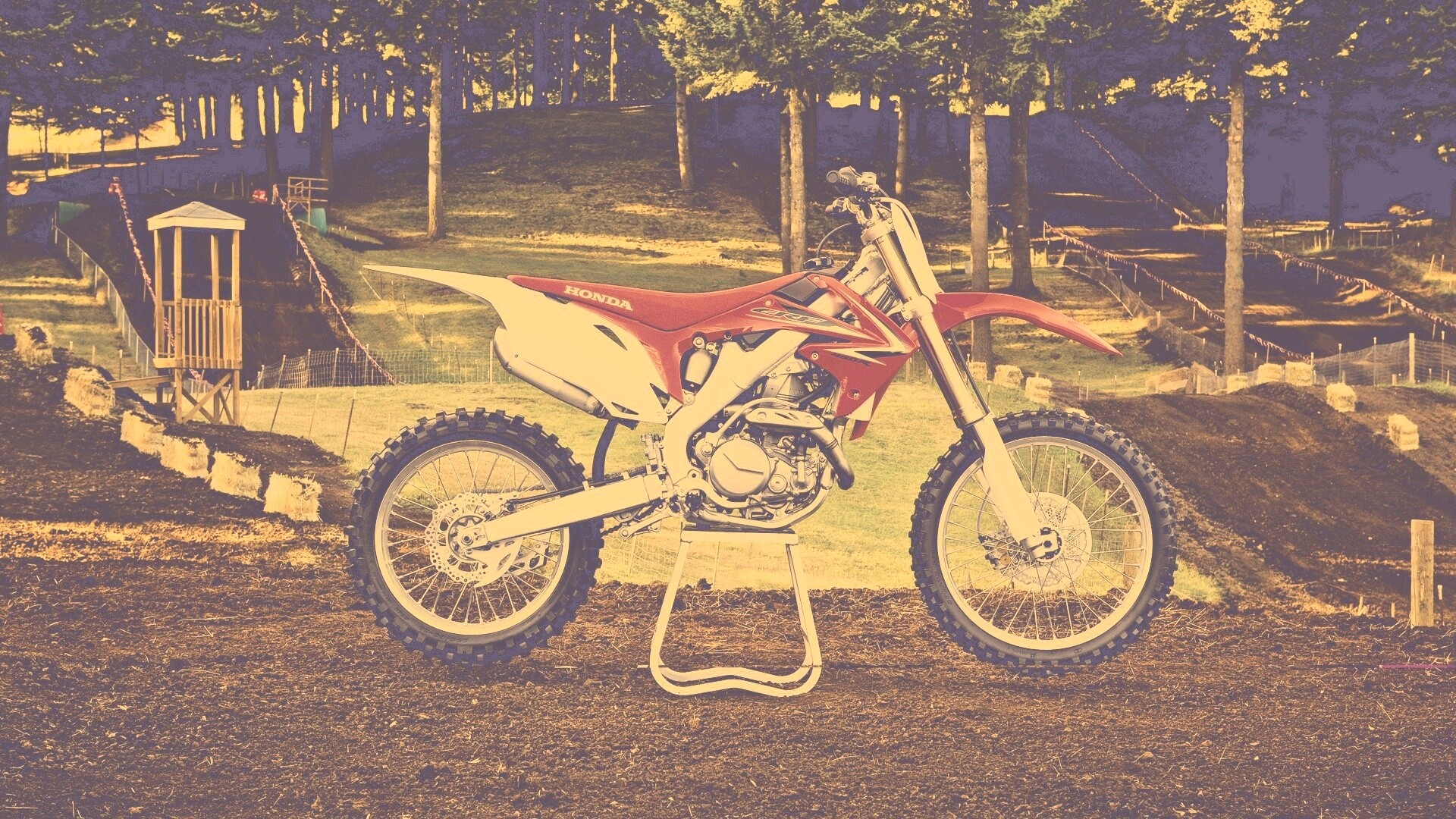 Раллийный байк обои