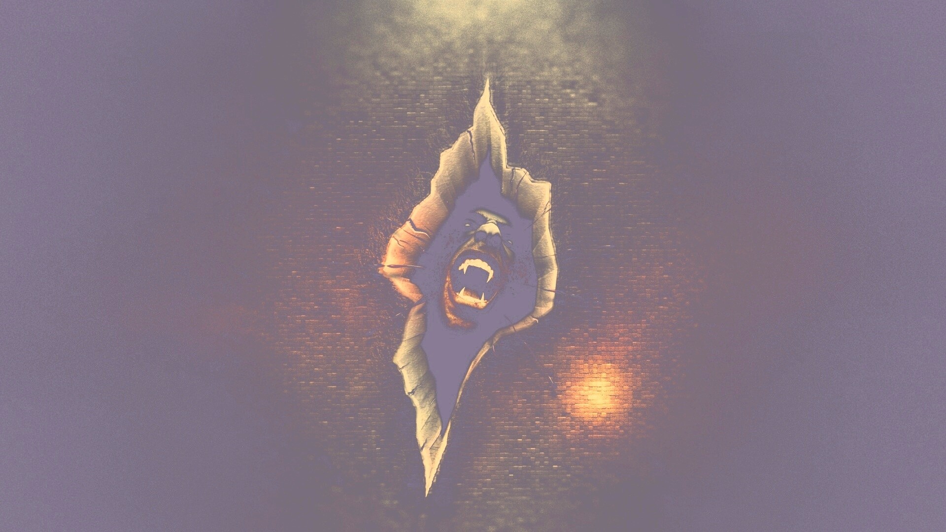 Монстр из ращелины обои