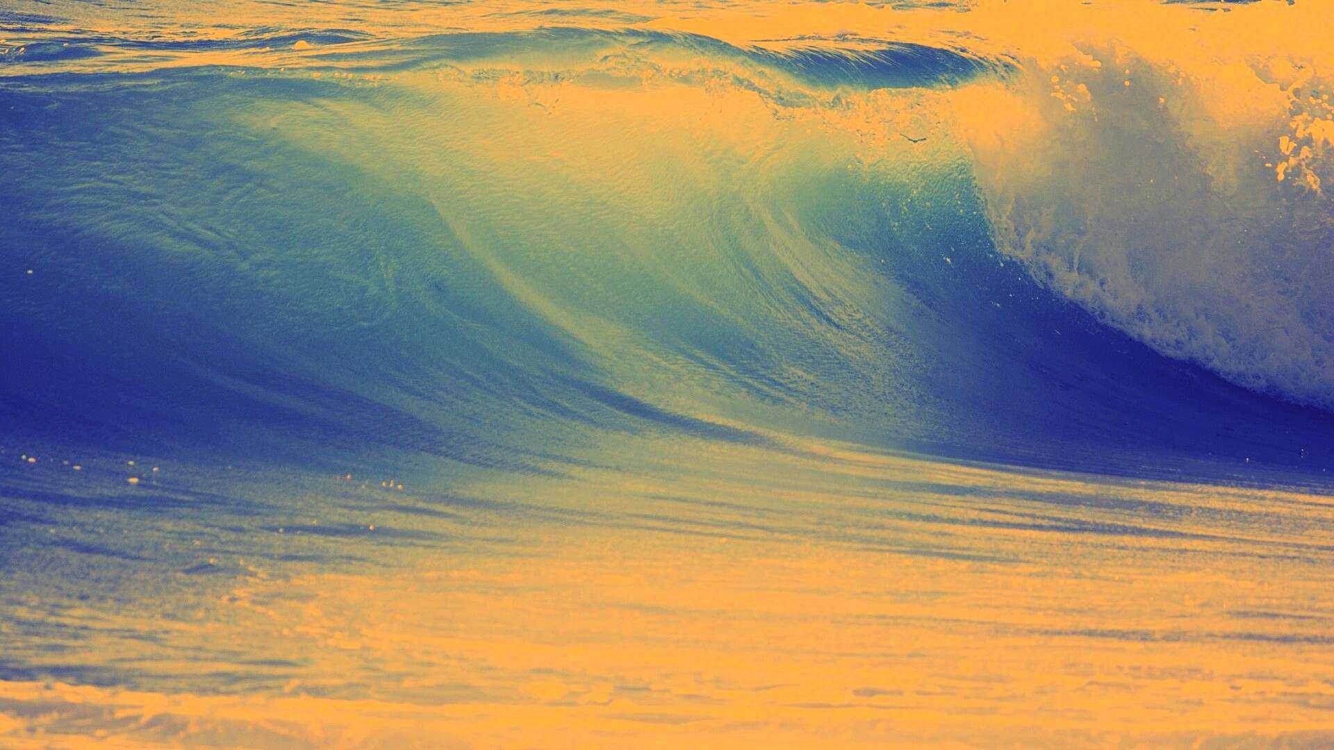 Океанская волна обои