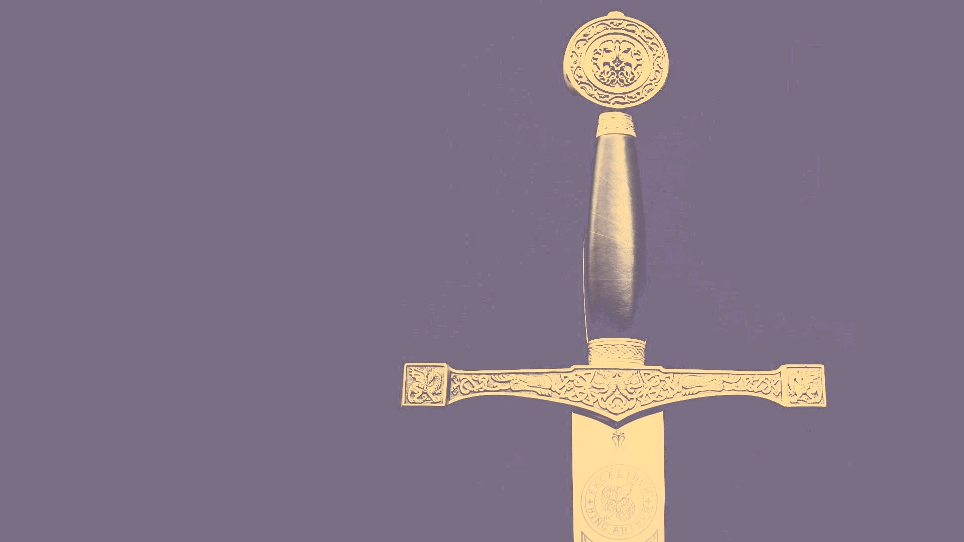 Гарда и эфес средневекового меча обои