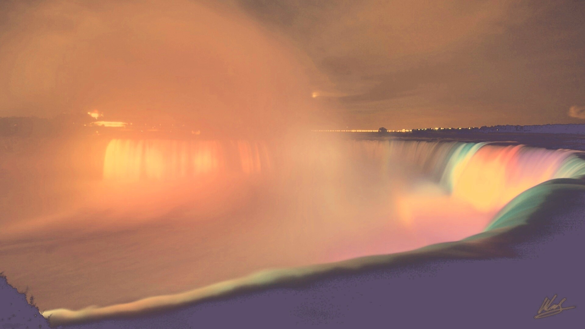 Ниагарский водопад обои