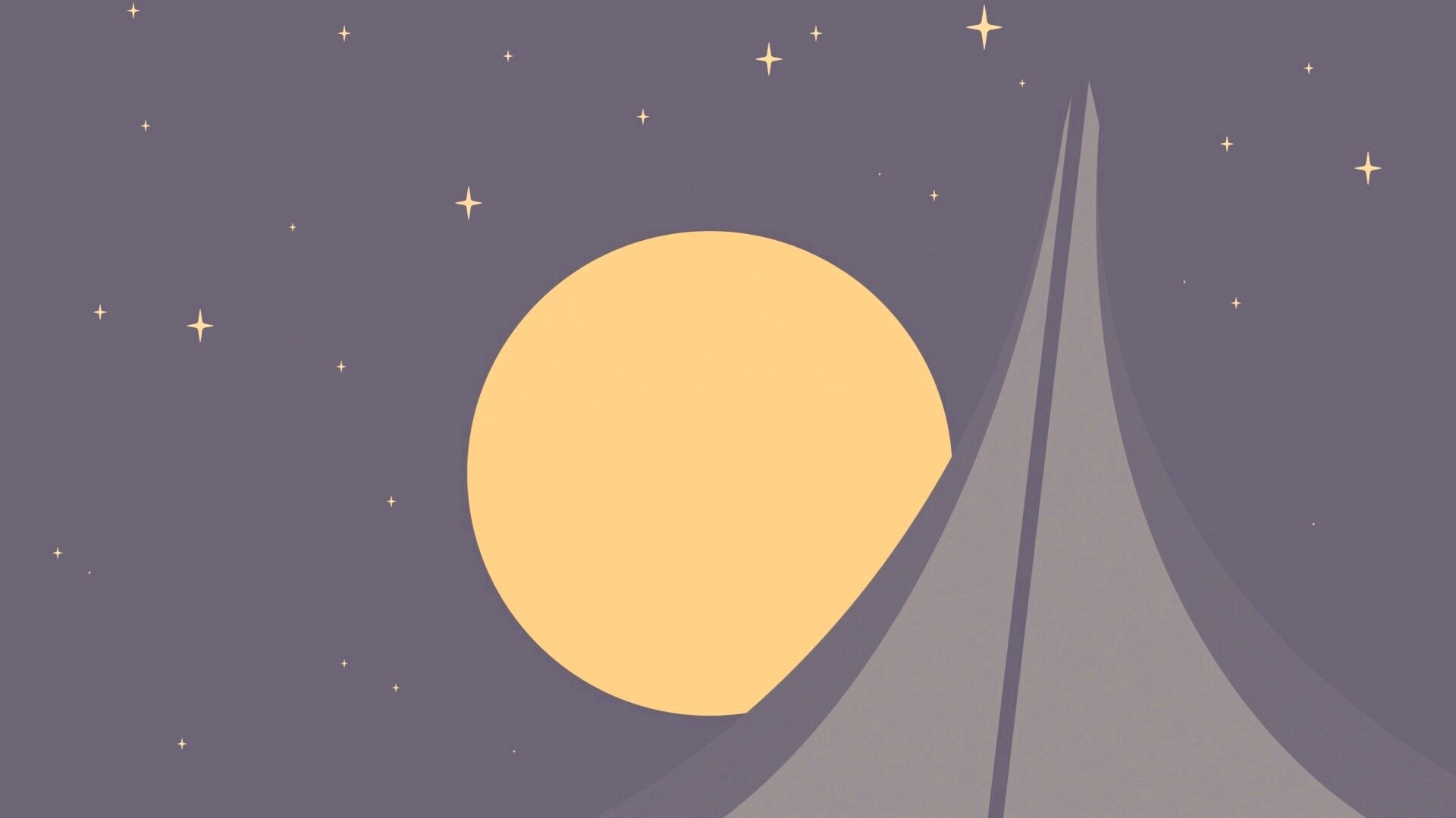 Полная луна обои