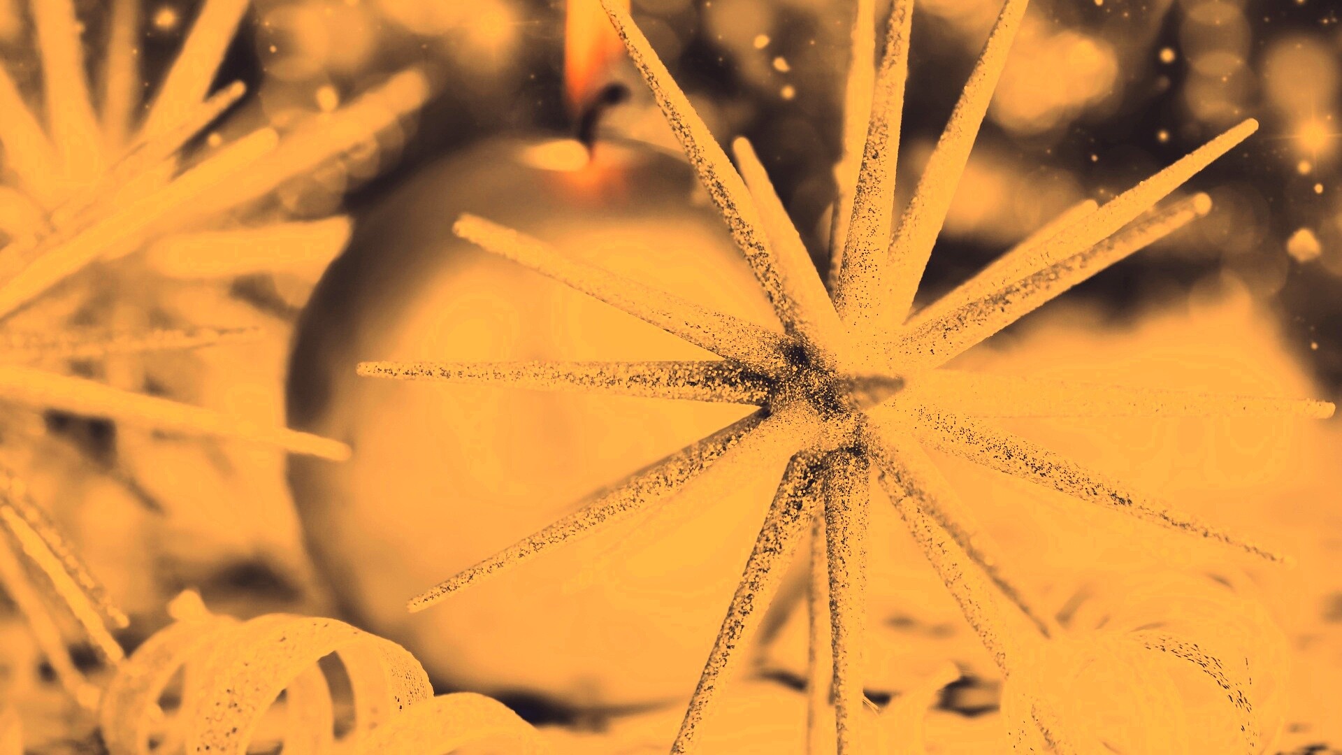 Новогодние игрушки и украшения обои