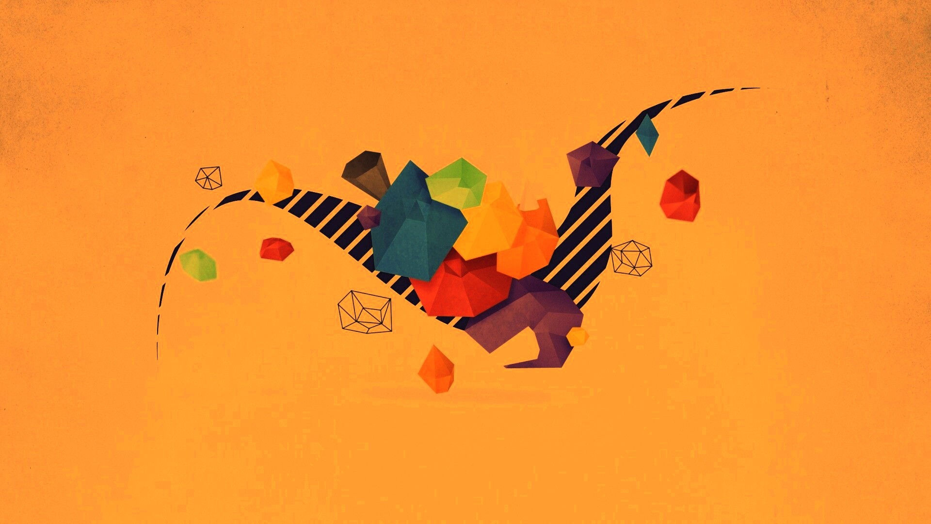 Полет абстрактной фантазии обои