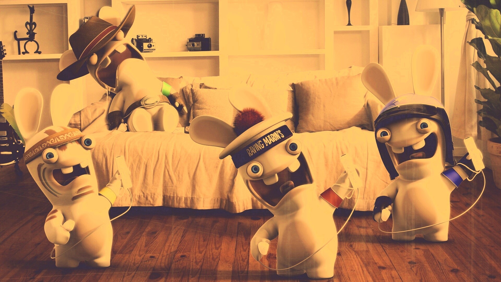 Raving Rabbids wii обои